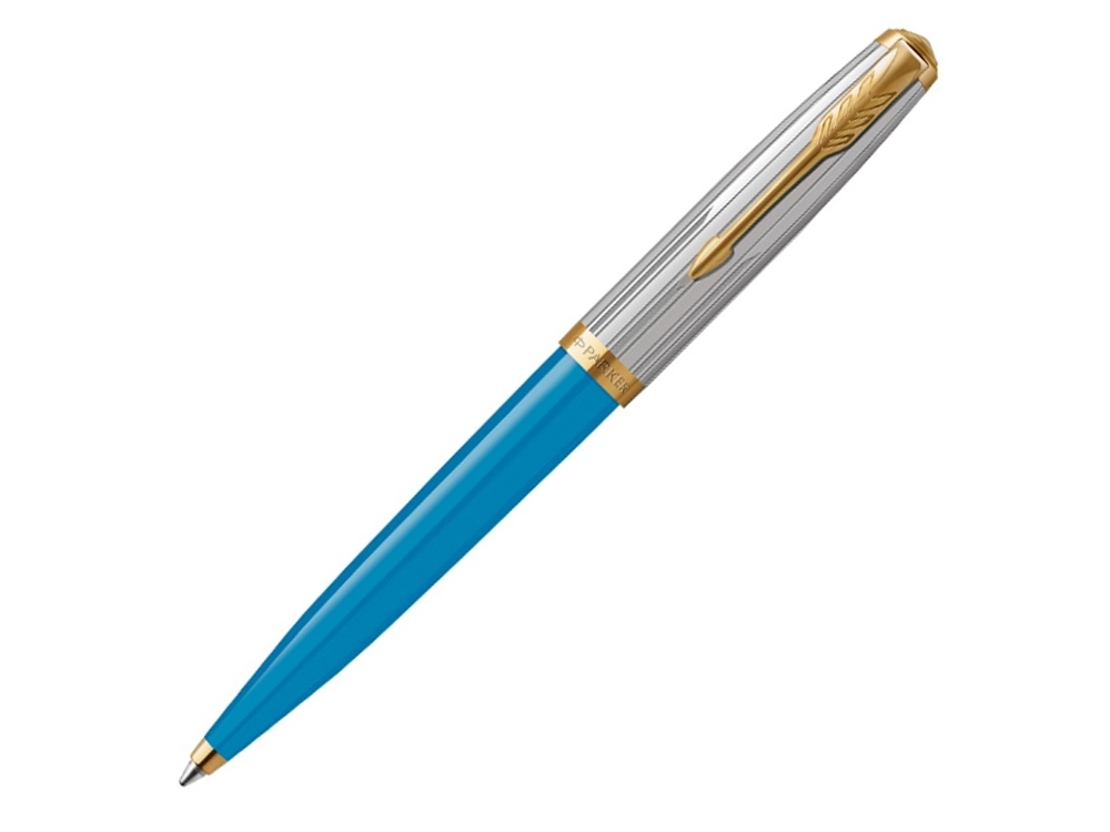 2169080&nbsp;27165&nbsp;Шариковая ручка Parker 51 Premium Turquoise GT стержень: M, цвет чернил: black, в подарочной упаковке.&nbsp;209140