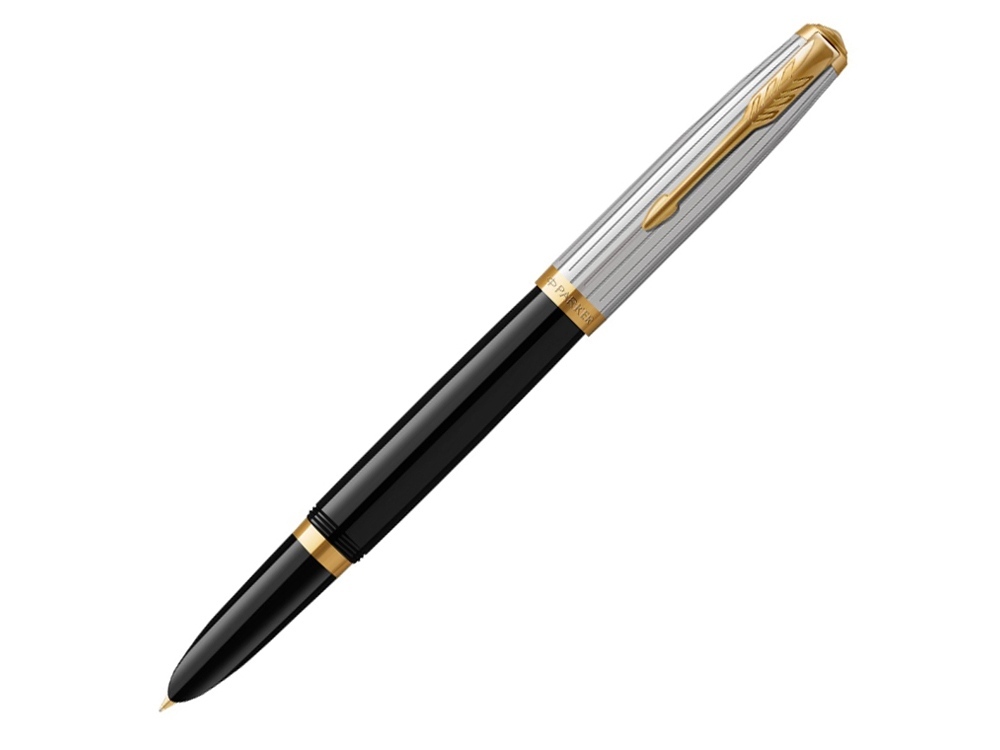 2169061&nbsp;43350&nbsp;Перьевая ручка Parker 51 Premium Black GT, перо: M, чернила: Black, Blue, в подарочной упаковке&nbsp;209144