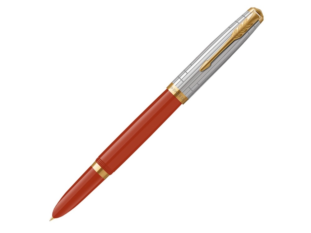 2169072&nbsp;39040&nbsp;Перьевая ручка Parker 51 Premium Red GT, перо:M чернила:Black, Blue, в подарочной упаковке.&nbsp;209146
