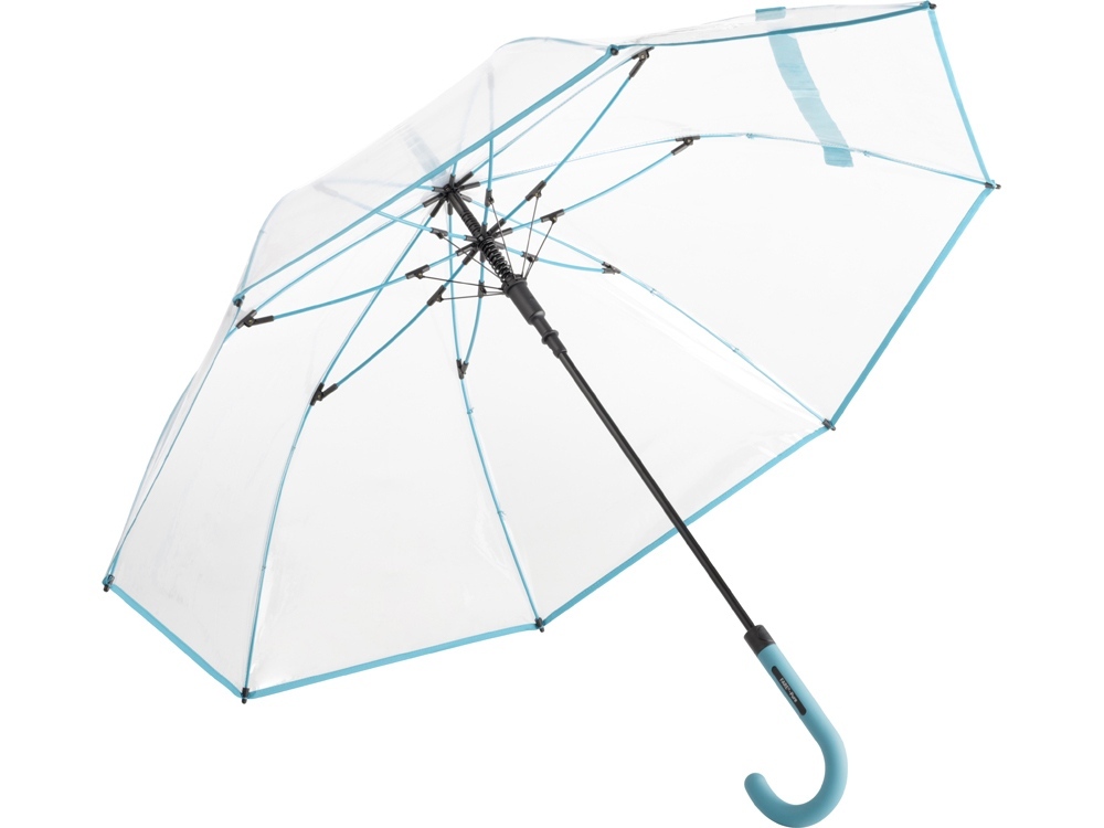 100125&nbsp;4489&nbsp;Зонт 7112 AC regular umbrella FARE® Pure  transparent-petrol&nbsp;216997