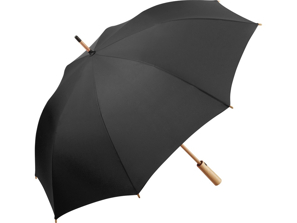 100080&nbsp;6638&nbsp;Зонт 7379  AC midsize bamboo umbrella ÖkoBrella  black wS&nbsp;218620