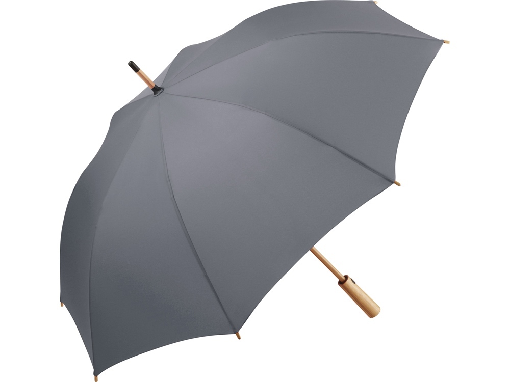100108&nbsp;6638&nbsp;Зонт 7379  AC midsize bamboo umbrella ÖkoBrella  grey wS&nbsp;218621