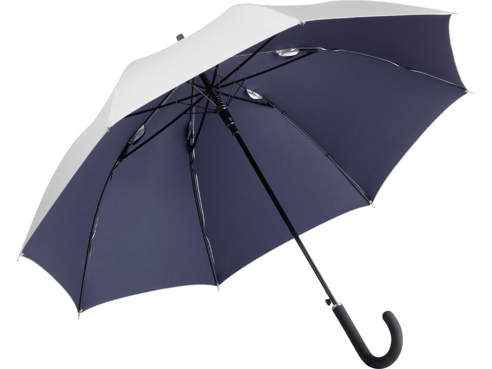 100106&nbsp;4459.15&nbsp;Зонт 7119 AC regular umbrella FARE® Collection silver/dark blue&nbsp;218618