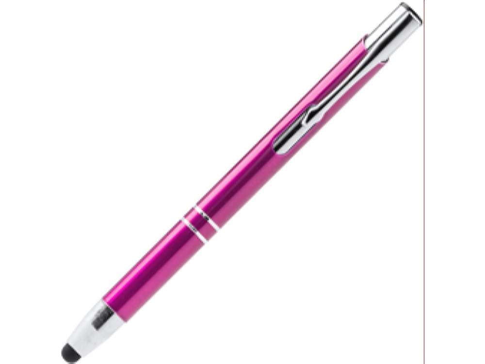 BL8090TA40&nbsp;89&nbsp;Ручка-стилус металлическая шариковая KRUGER, фуксия&nbsp;226224
