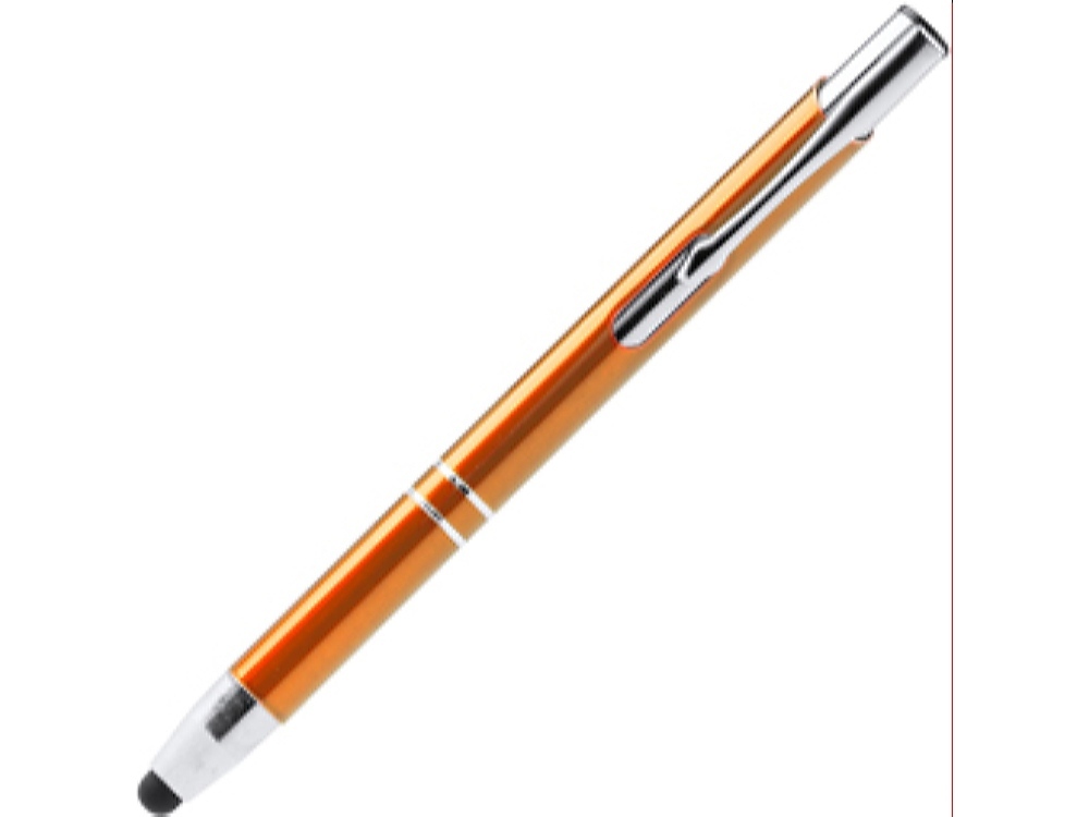 BL8090TA31&nbsp;89&nbsp;Ручка-стилус металлическая шариковая KRUGER, апельсин&nbsp;226223