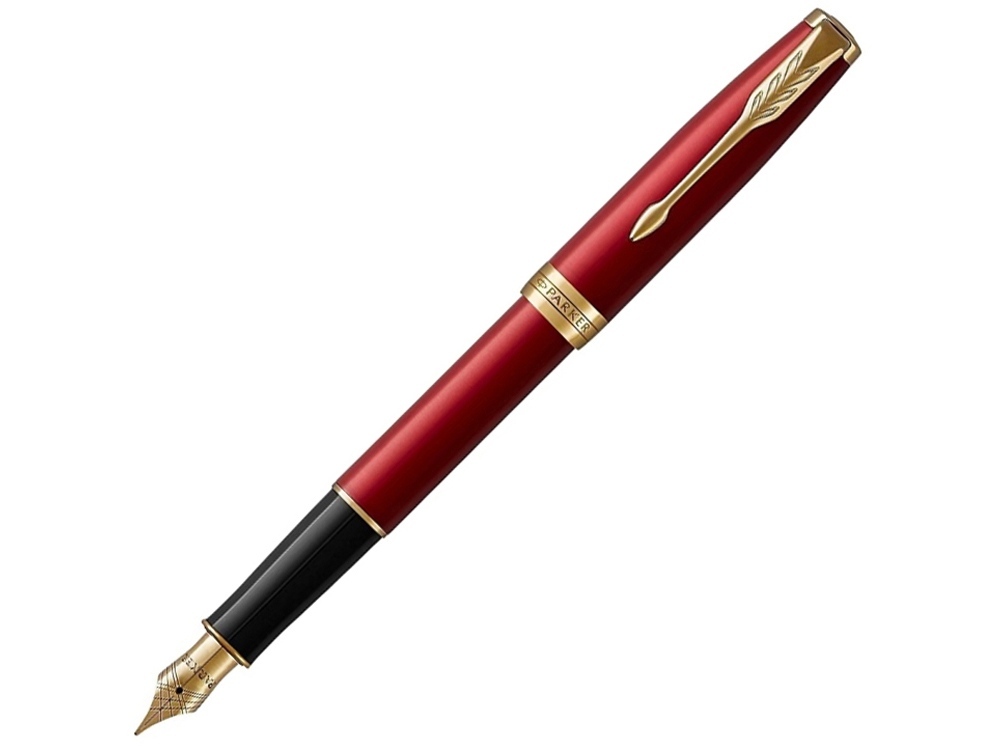 1931473&nbsp;39154&nbsp;Перьевая ручка Parker Sonnet Red GT Intense, перо: F, цвет чернил: black, в подарочной упаковке&nbsp;227959