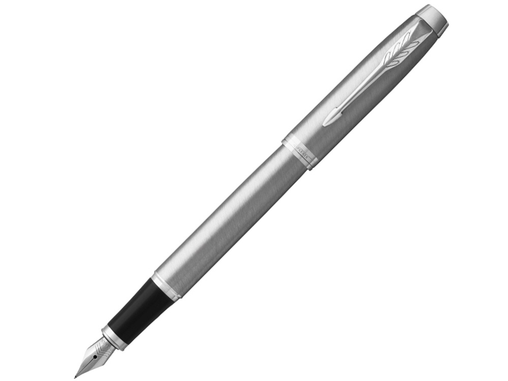 2143635&nbsp;9146.23&nbsp;Перьевая ручка Parker IM Stainless Steel CT, перо: F, цвет чернил: blue, в подарочной упаковке.&nbsp;227945