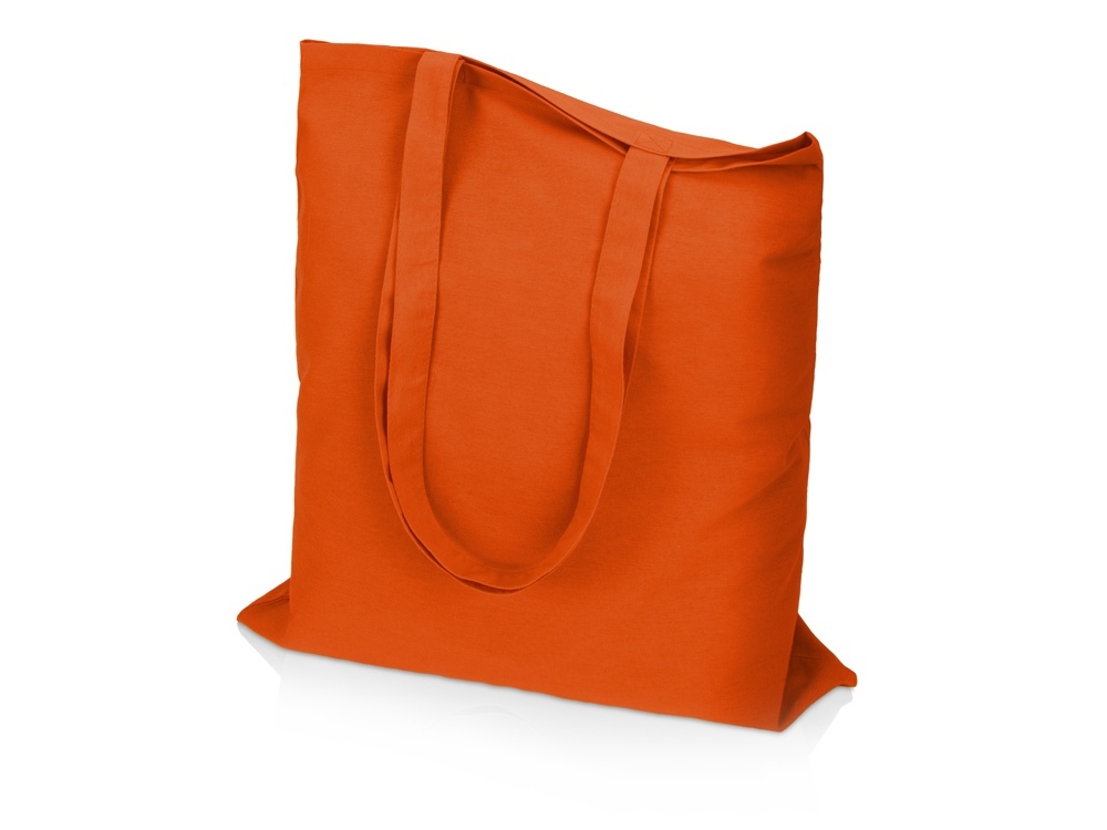 955168p&nbsp;207.13&nbsp;Сумка для шопинга Carryme 140 хлопковая, 140 г/м2, оранжевый&nbsp;227843