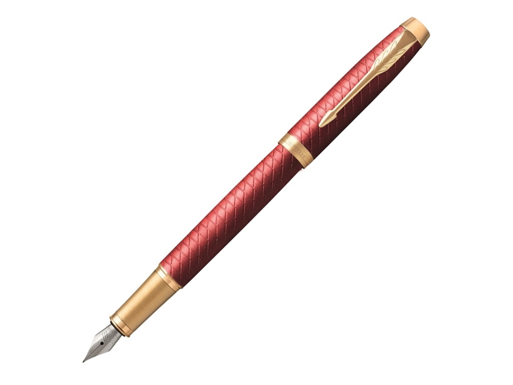 2143650&nbsp;19500&nbsp;Перьевая ручка Parker IM Premium F318  Red GT, перо: F, цвет чернил: blue, в подарочной упаковке.&nbsp;228418