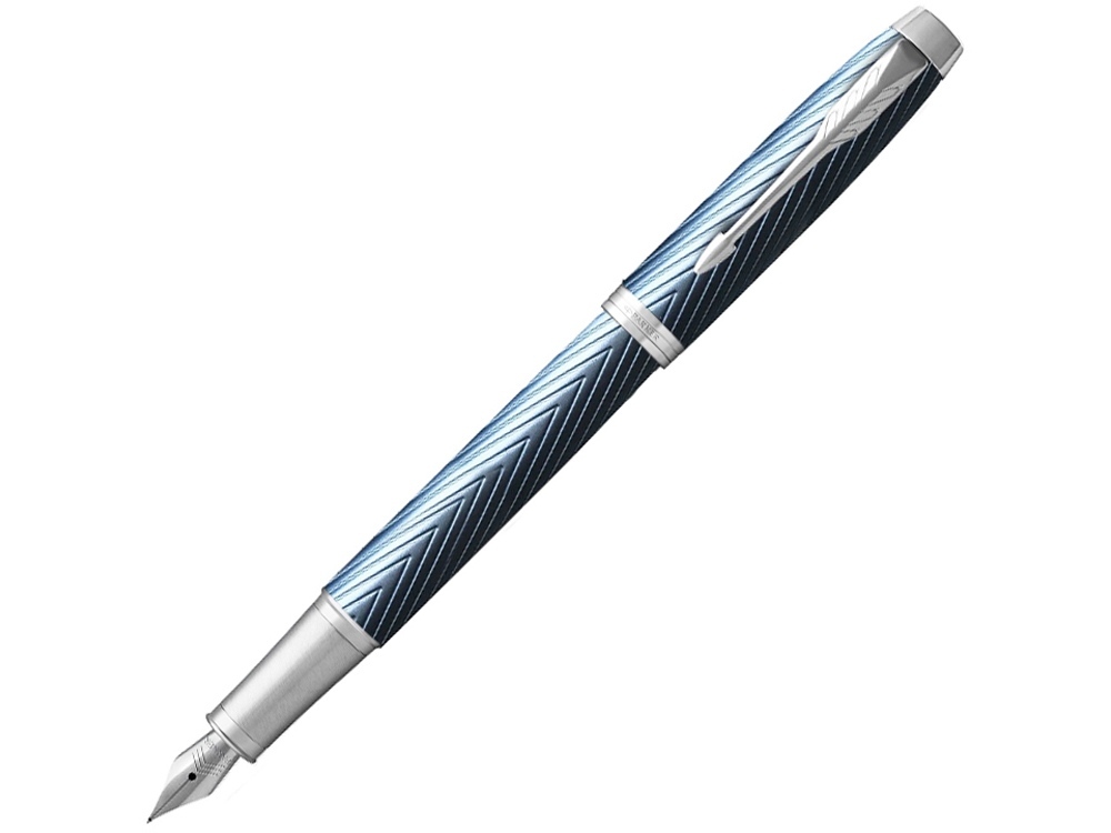 2143651&nbsp;18971&nbsp;Перьевая ручка Parker IM Premium Blue Grey CT, перо: F, цвет чернил: blue, в подарочной упаковке.&nbsp;228416