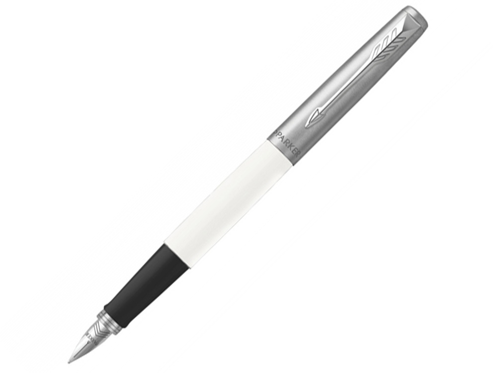 2096871&nbsp;3062.5&nbsp;Перьевая ручка Parker Jotter, цвет ORIGINALS WHITE CT, цвет чернил синий/черный, толщина линии M, В БЛИСТЕРЕ&nbsp;228589