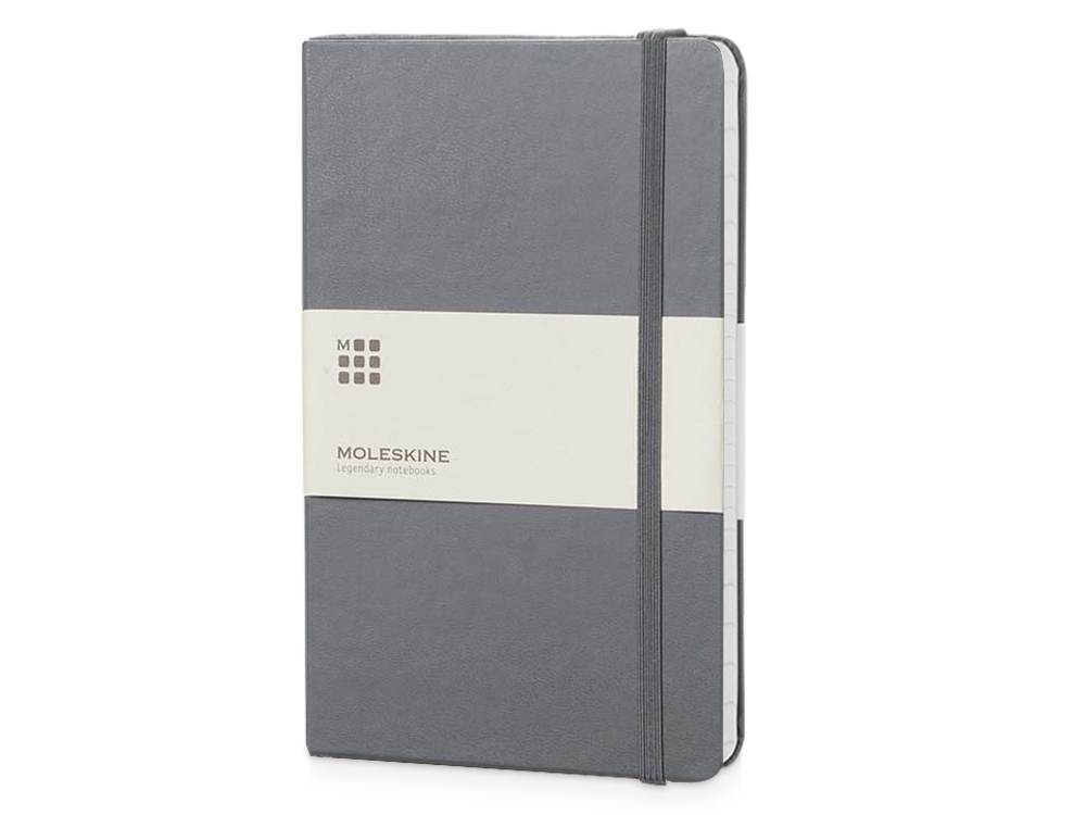 50511215p&nbsp;1795.46&nbsp;Записная книжка Moleskine Classic (в линейку) в твердой обложке, Large (13х21см), серый&nbsp;231831