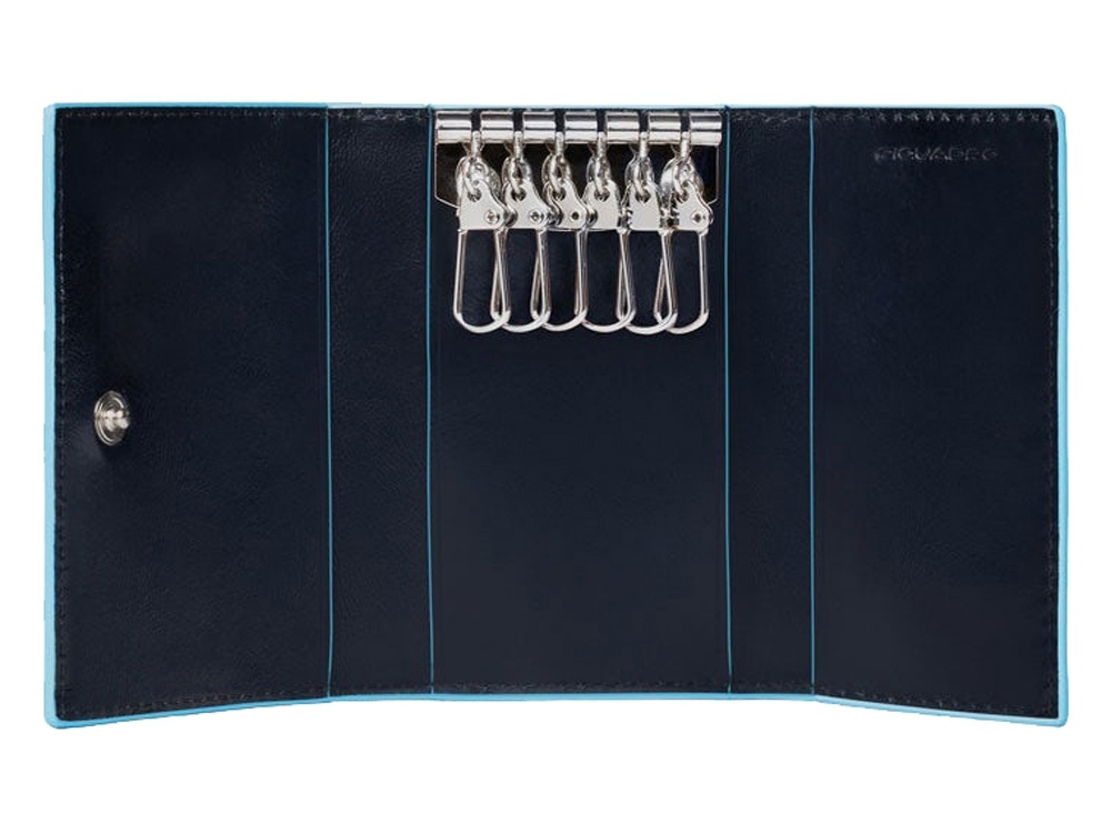 241005&nbsp;9420&nbsp;Ключница, Piquadro Blue Square, темно-синий&nbsp;233065