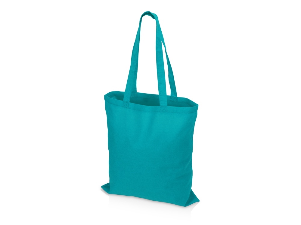 955163&nbsp;244&nbsp;Сумка для шопинга Carryme 140 хлопковая, 140 г/м2, бирюзовый 320C NEW&nbsp;222996