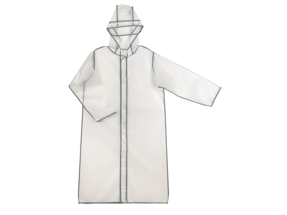 1932097XL-2XL&nbsp;1551.43&nbsp;Дождевик "Providence", прозрачный/серый светоотражающий с чехлом&nbsp;146163