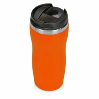 827008clr&nbsp;750&nbsp;Термокружка "Double wall mug C1", soft touch, 350 мл, оранжевый&nbsp;233751