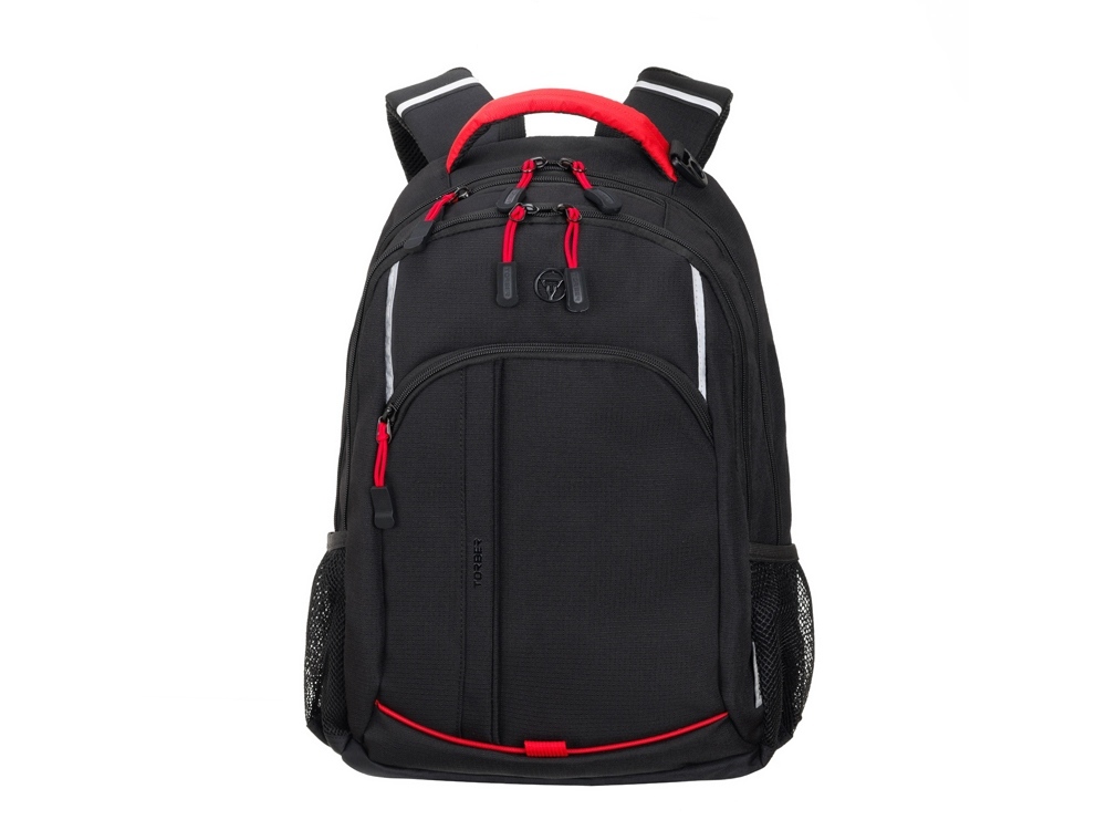 73537&nbsp;4329.84&nbsp;Рюкзак TORBER ROCKIT с отделением для ноутбука 15.6", черный/красный, нейлон, 32 х 14 х 50 см, 22л&nbsp;234230