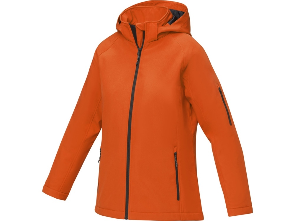 3833931XL&nbsp;12851&nbsp;Notus женская утепленная куртка из софтшелла - Оранжевый&nbsp;234781