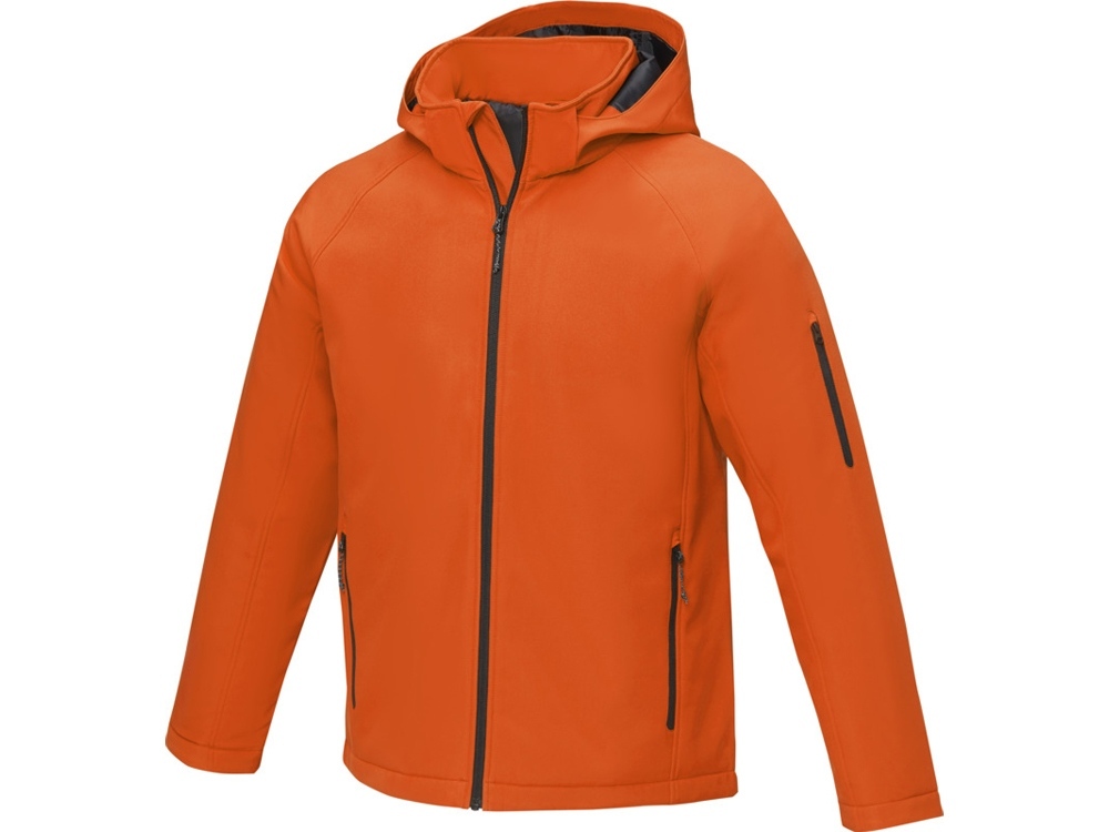 3833831XL&nbsp;12851&nbsp;Notus мужская утепленная куртка из софтшелла - Оранжевый&nbsp;234893
