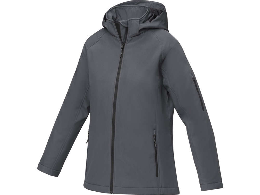 3833982L&nbsp;12851&nbsp;Notus женская утепленная куртка из софтшелла - Storm grey&nbsp;234797