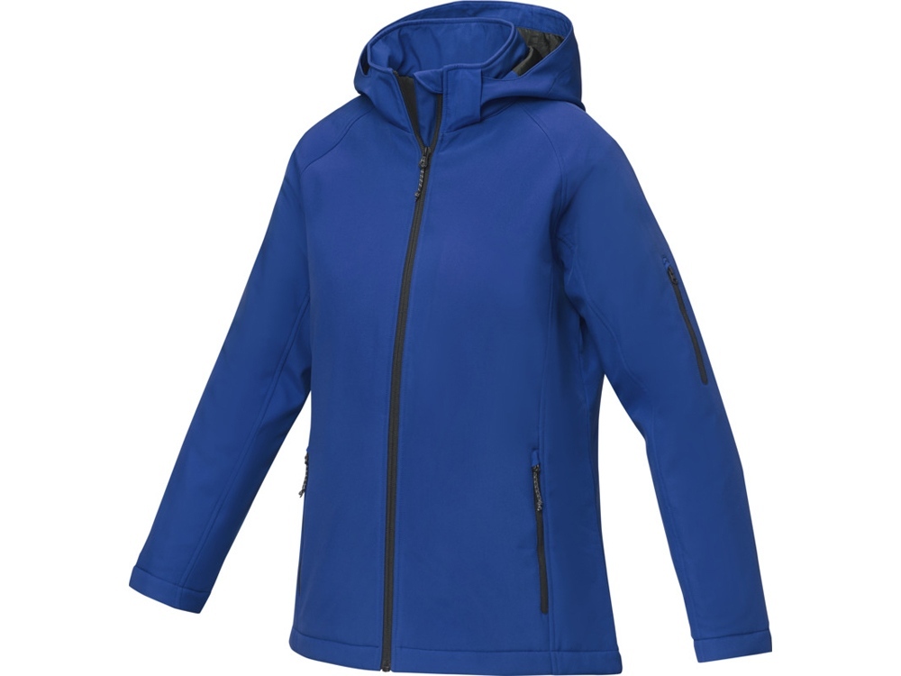 3833952XL&nbsp;12851&nbsp;Notus женская утепленная куртка из софтшелла - Cиний&nbsp;234785