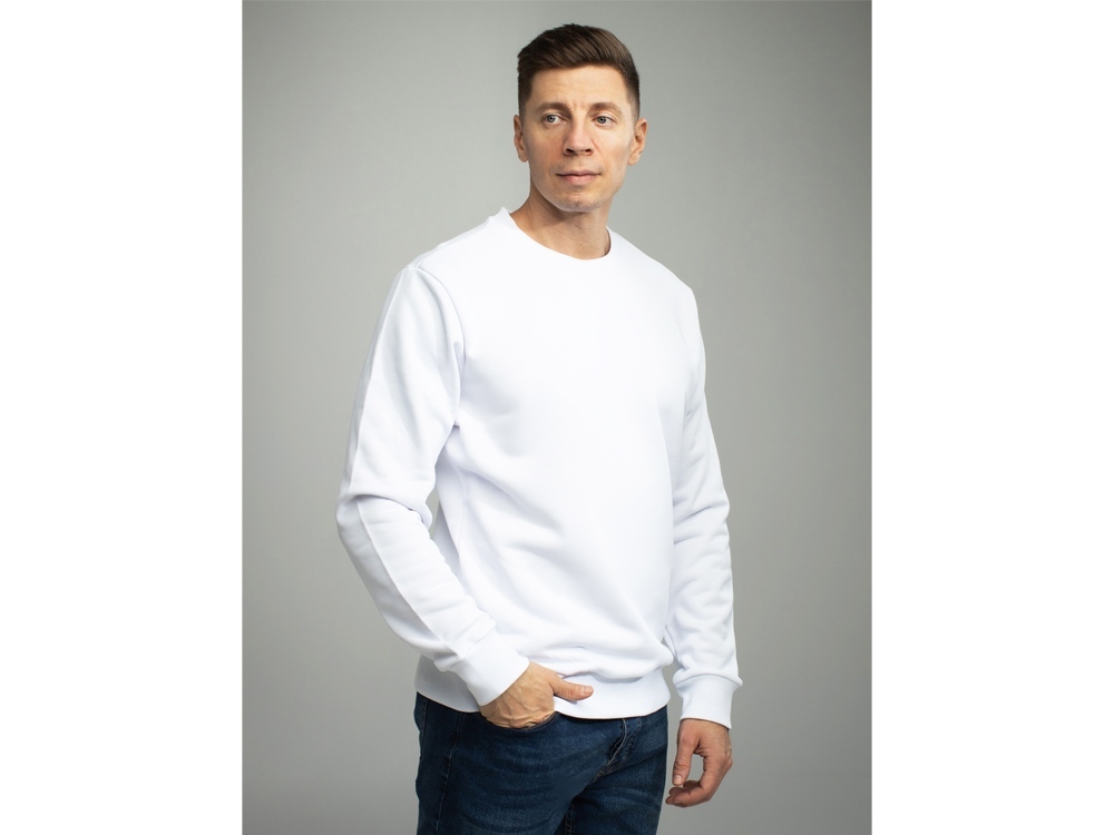 24440012XL&nbsp;1853.08&nbsp;Толстовка втачной рукав. Модель 1 (Футер петлевой) (Размер 54-188, Цвет Белый)&nbsp;235334