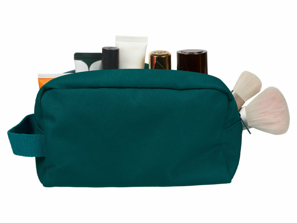 830112&nbsp;527.35&nbsp;Косметичка из переработанной ткани "Lia", цвет морской волны&nbsp;239195