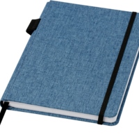 10774250&nbsp;1287&nbsp;Блокнот Orin, формат А5, из переработанного ПЭТ, синий&nbsp;242847