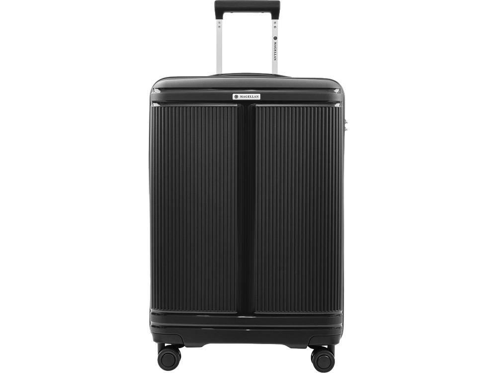 584888&nbsp;14500&nbsp;Чемодан 4-х колесный, Magellan, TRINIDAD, 70л, черный металлик&nbsp;244001