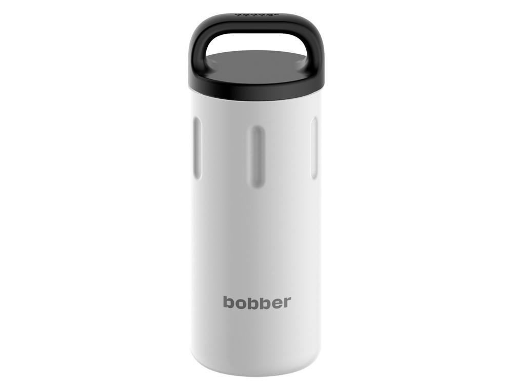 189531&nbsp;4649&nbsp;Вакуумный термос с керамическим покрытием бытовой, тм "bobber", 590 мл. Артикул Bottle-590 Iced Water (белый)&nbsp;228444