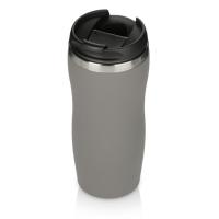 827000clr&nbsp;750&nbsp;Термокружка "Double wall mug C1", soft touch, 350 мл, серый&nbsp;245263