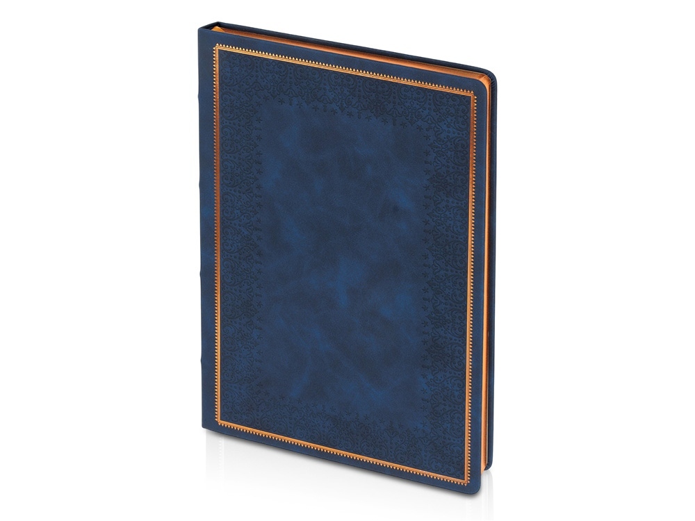 3-825.01&nbsp;1513.78&nbsp;Ежедневник недатированный А4 "Royal", синий с бронзовым срезом&nbsp;281714