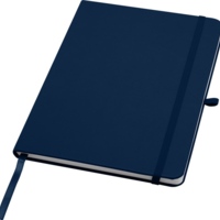 10601355&nbsp;718&nbsp;Teak блокнот А5 из переработан. материала в твердой обложке с линован. страницами - Темно - синий&nbsp;273890