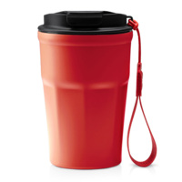 VA1644S160&nbsp;1796.3&nbsp;Термокружка KEURY из нержавеющей стали с двойными стенками и ручкой с керамической слоем, красный&nbsp;273227