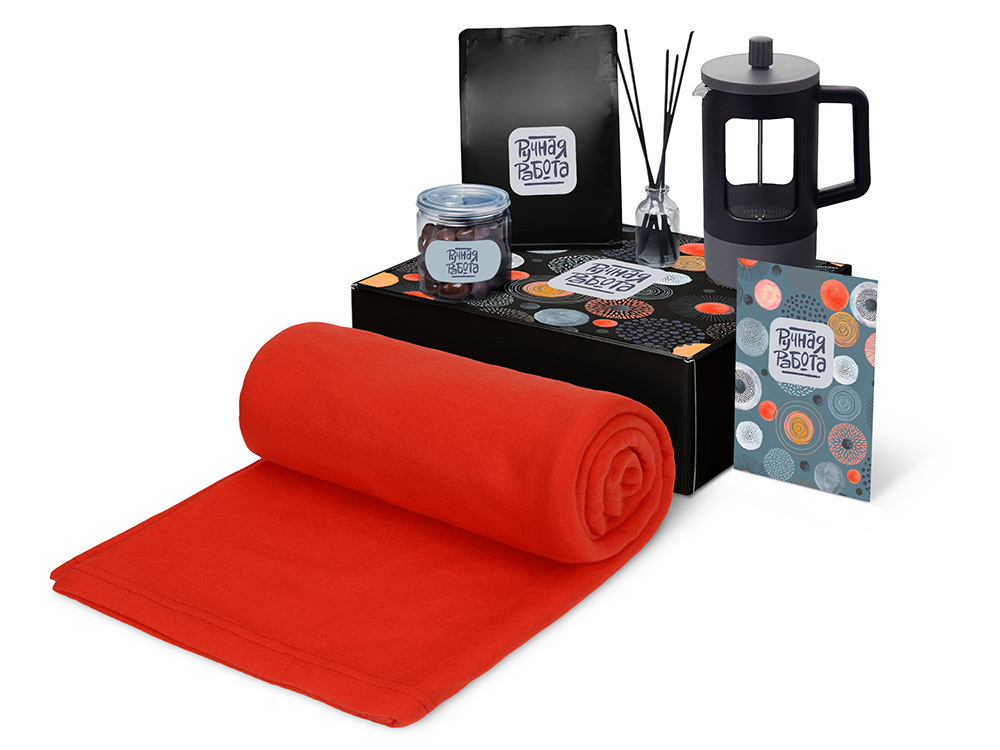 210125.01&nbsp;3820.62&nbsp;Подарочный набор «Re:y. Vive» с пледом, френч-прессом и кофе&nbsp;278964