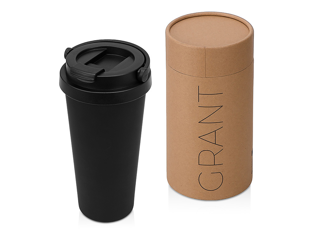 880027W&nbsp;1355.23&nbsp;Термокружка Grant, 473мл, тубус, черный&nbsp;279208