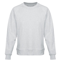 230496S&nbsp;2390&nbsp;Свитшот оверсайз с рукавом реглан «Belgrade», унисекс, серый меланж&nbsp;267133