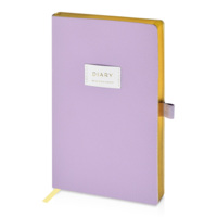 3-823.04&nbsp;492.2&nbsp;Ежедневник недатированный А5 "Zefir" с нашивкой, сиреневый&nbsp;281727