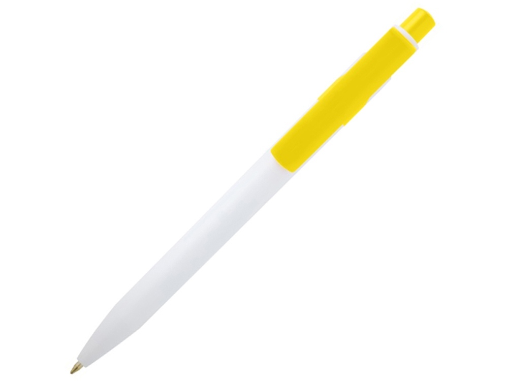 10796511&nbsp;46&nbsp;Unica шариковая ручка из переработанной пластмассы - Желтый (синие чернила)&nbsp;273793