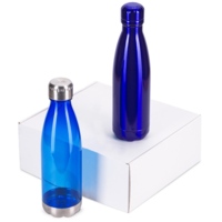 700540.02&nbsp;2011.26&nbsp;Подарочный набор из термобутылки и бутылки «Bottle set», синий&nbsp;254611