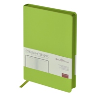 3-753.08new&nbsp;589.13&nbsp;Ежедневник А5 "Megapolis Color New" soft-touch, салатовый&nbsp;274493
