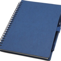 10798655&nbsp;742&nbsp;Slate многоразовый набор из блокнота в мягкой обложке и ручки - Темно - синий&nbsp;273879