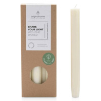 12632302&nbsp;4363.2&nbsp;Originalhome столовая свеча, набор 10 шт. - Белый&nbsp;278193