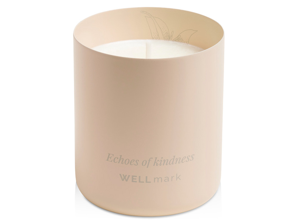 12640805&nbsp;6238.08&nbsp;Ароматическая свеча Wellmark "Echoes of Kindness"- Ecru бежевый&nbsp;278210