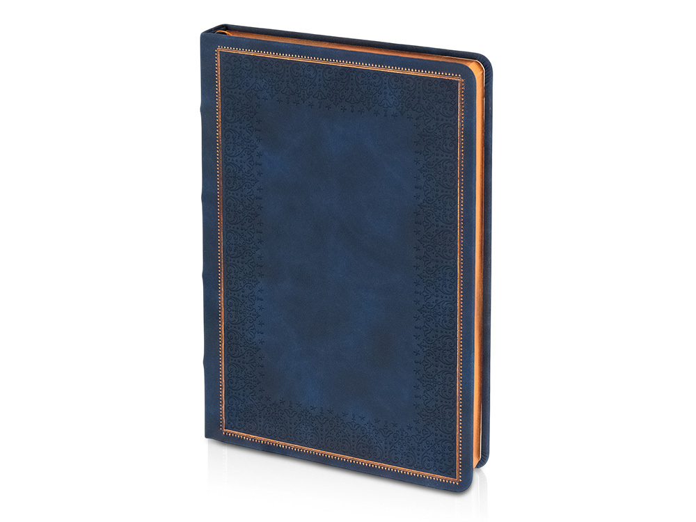 3-824.01&nbsp;866.98&nbsp;Ежедневник недатированный А5 "Royal", синий с бронзовым срезом&nbsp;281709