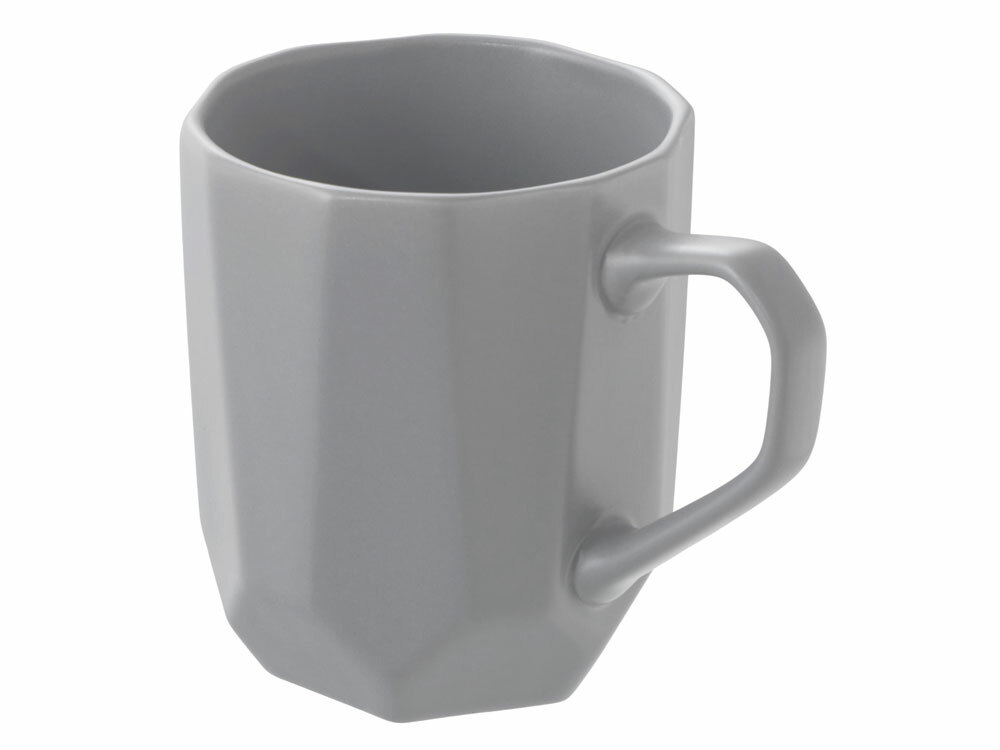 898480&nbsp;273&nbsp;Кружка с гранями Amery, 310мл, серый матовый&nbsp;278065