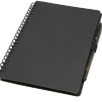 10798690&nbsp;742&nbsp;Slate многоразовый набор из блокнота в мягкой обложке и ручки - сплошной черный&nbsp;273881