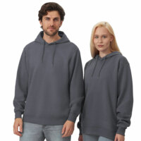 2306932XL&nbsp;2150&nbsp;Толстовка с капюшоном оверсайз «Lisbon» унисекс, темно-серый&nbsp;278482