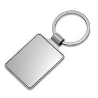 180981&nbsp;175&nbsp;Брелок "Light Steel Rct", серебристый&nbsp;278184