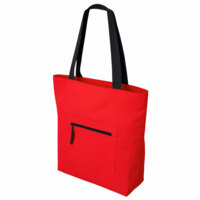 842411&nbsp;726.67&nbsp;Сумка на молнии Zipper  Neo из хлопка 280 г c карманом на молнии спереди, красный&nbsp;278580